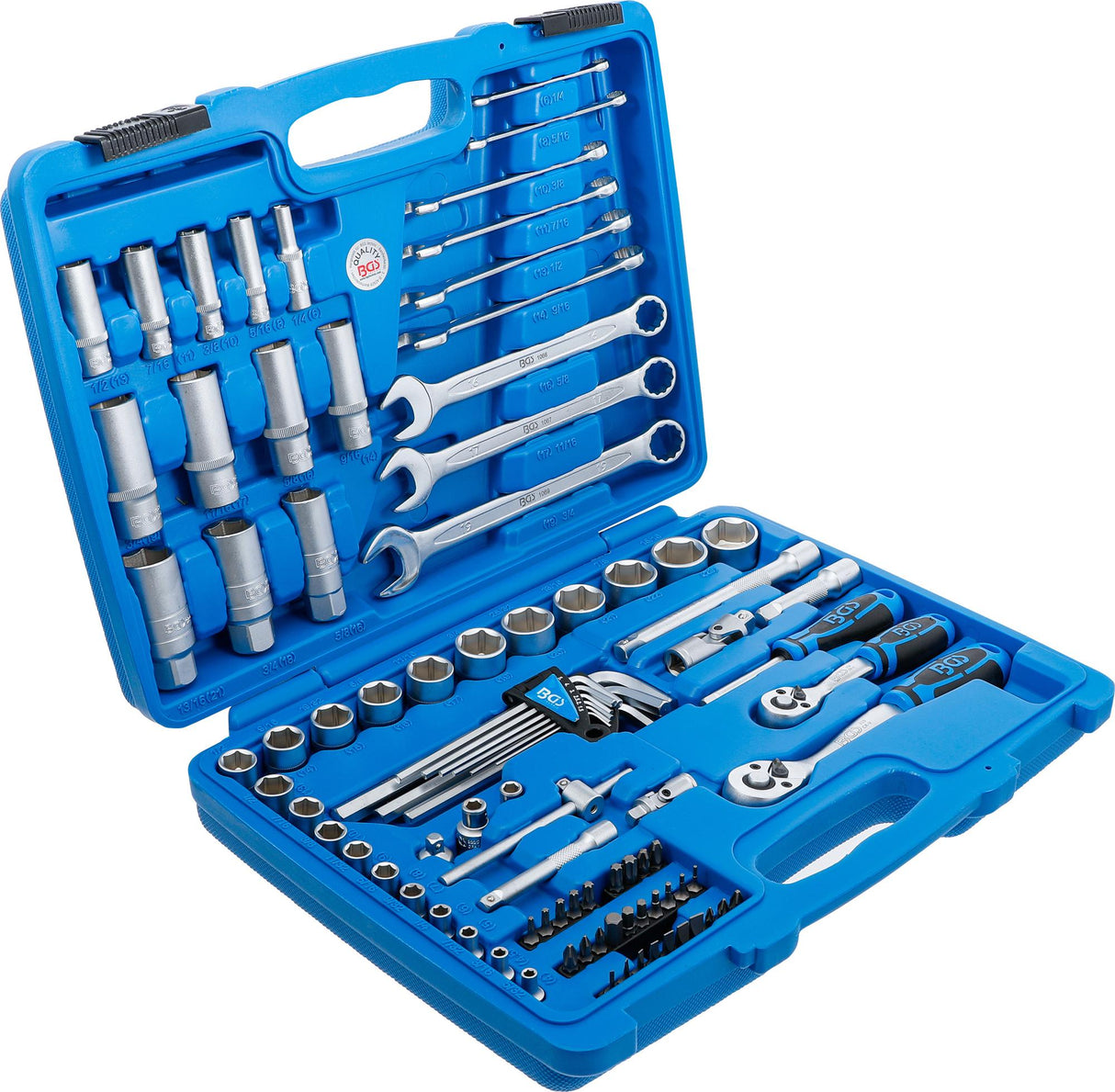 SOCKET SET | 6.3 MM (1/4") / 10 MM (3/8") DRIVE | 92 PCS. (2289)