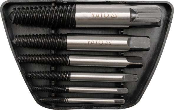 SCREW EXTRACTOR SET 6PCS (YT-0590)