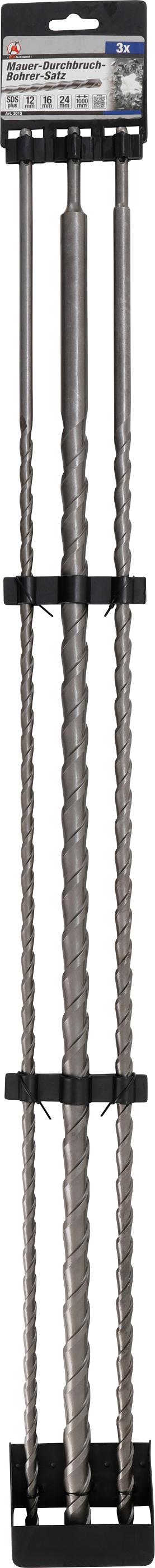 SDS DRILL BIT SET | SDS SHAFT | 12 / 16 / 24 MM | 3 PCS. (2012)