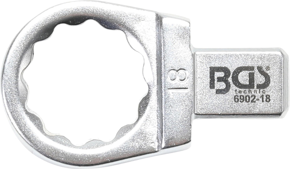 PUSH FIT RING SPANNER | 18 MM | SQUARE SIZE 9 X 12 MM (6902-18)