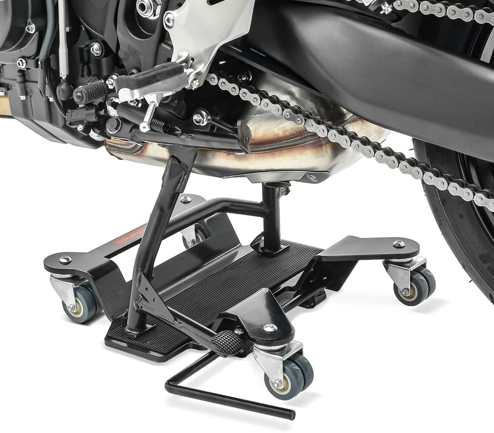 MOTORCYCLE CENTER STAND WITH WHEELS | 550 KG (CS360)