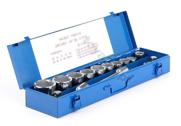 SOCKET SET 14PCS 3/4" 22-50MM (58140)