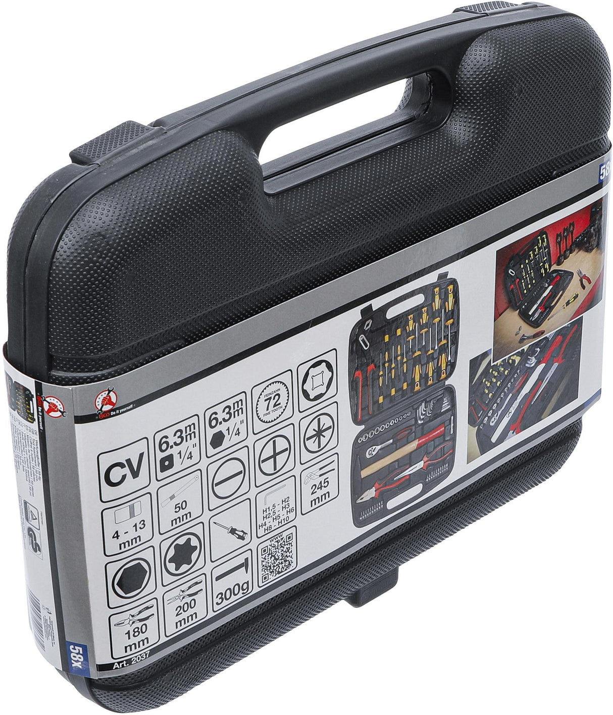 TOOL ASSORTMENT | 58 PCS. (2037)