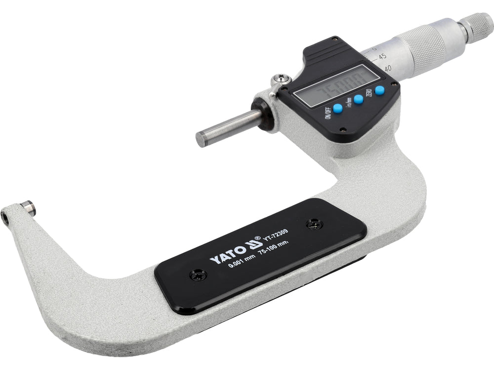 DIGITAL OUTSIDE MICROMETER 75-100MM / 0.001MM (YT-72309)