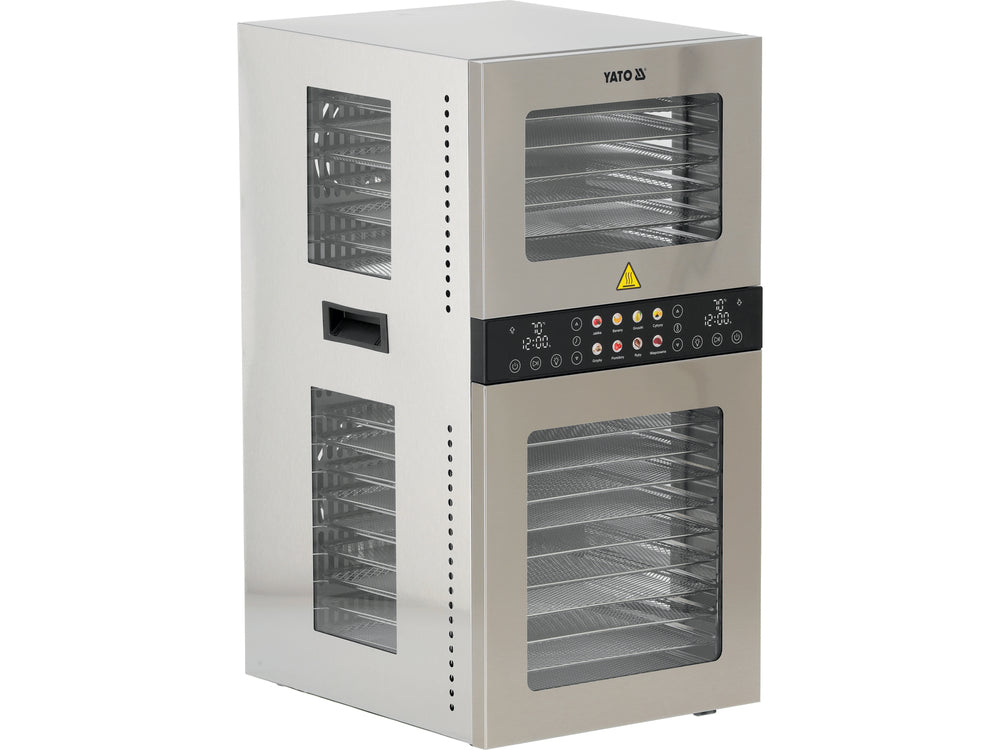 FOOD DEHYDRATOR: MUSHROOMS / BERRIES / FRUITS, ETC. | 20 TRAYS | 1500W (YG-16001)