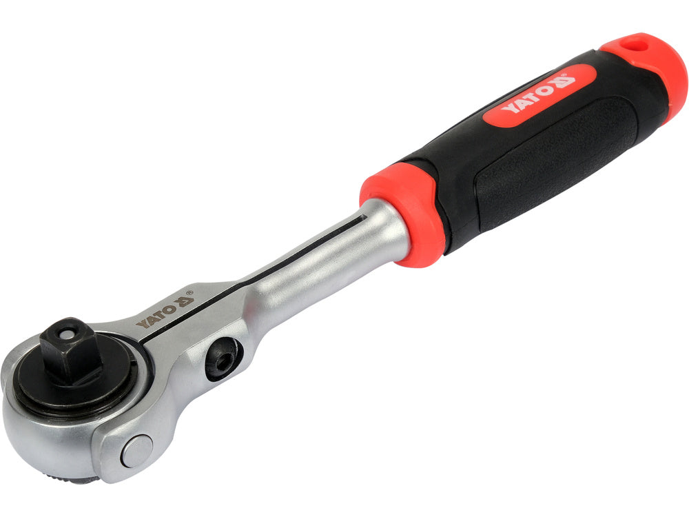 FLEXIBLE RATCHET HANDLE W.ROUND HEAD 3/8 (YT-07201)