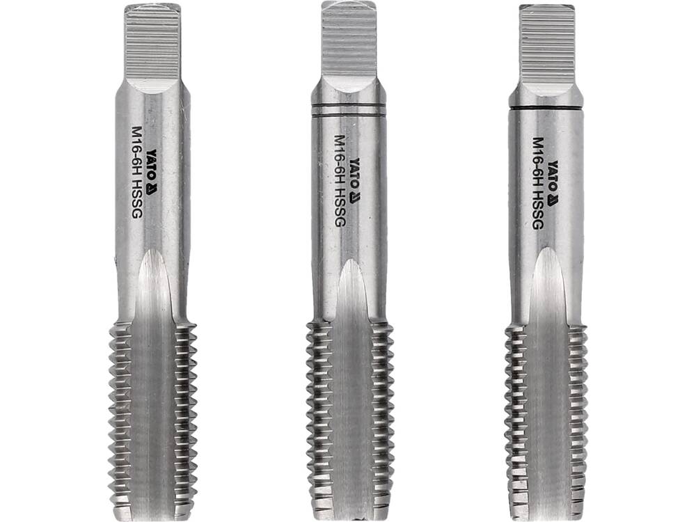 HAND TAP M16 / 3PCS HSS M2 (YT-2941)