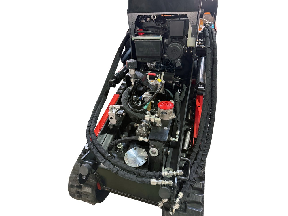 TRACKED MINI SKID STEER LOADER DIESEL YATO 24.7 HP / 650 KG (YT-86400)