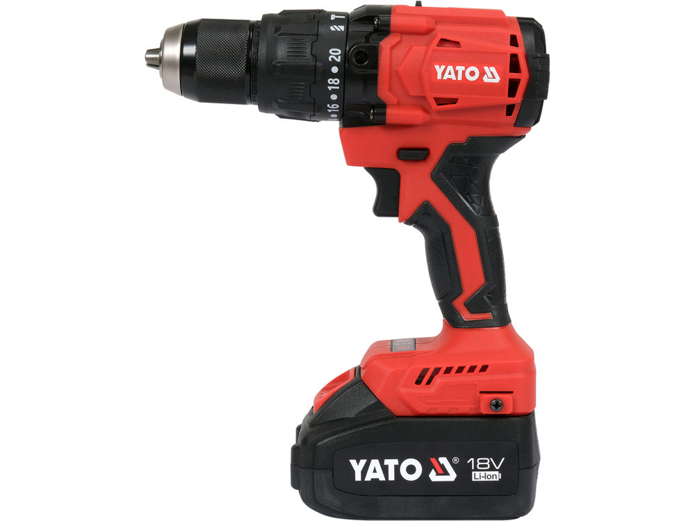 IMPACT DRILL DRIVER 18V 120NM - 2X 4AH (YT-8277915)