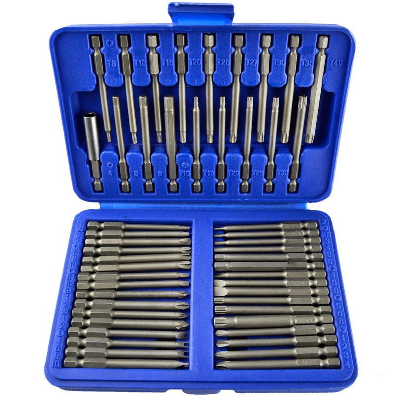 LONG BIT SET CR-V, 50 PCS. (H38656)