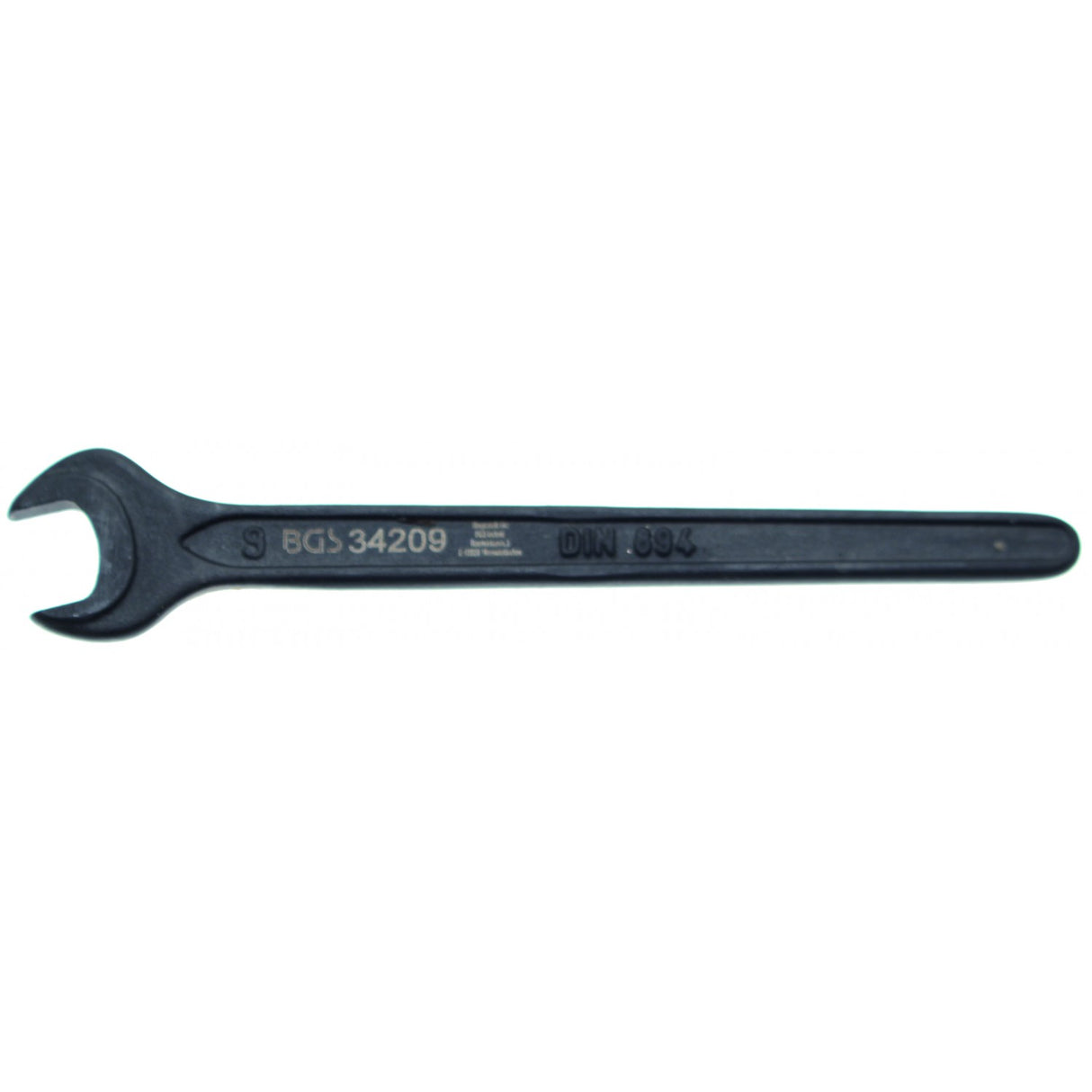 SINGLE OPEN END SPANNER | DIN 894 | 9 MM (34209)