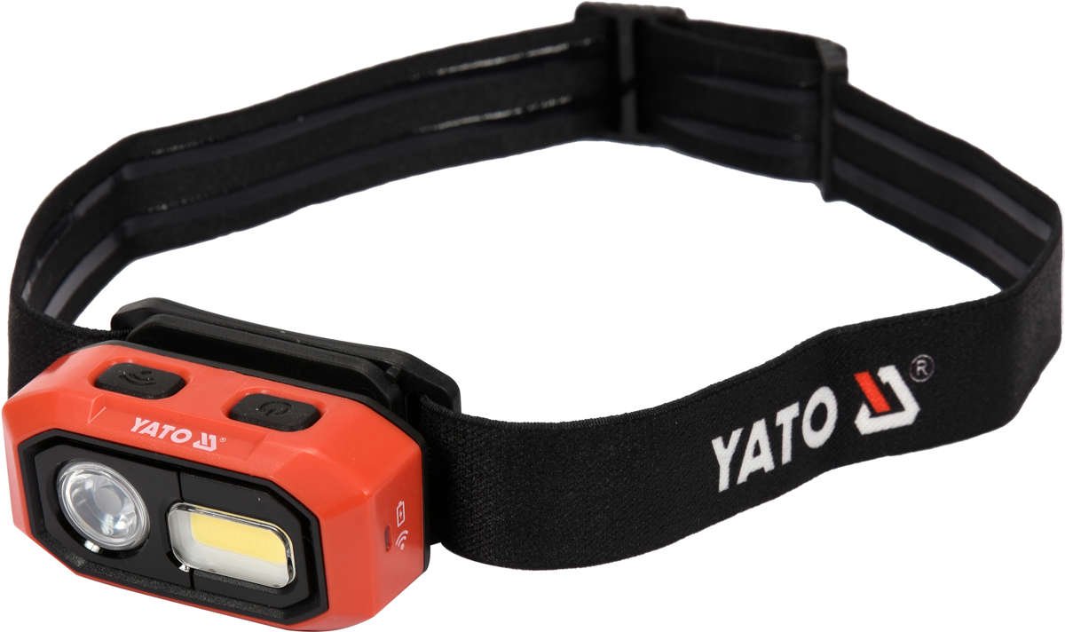 HEADLAMP 480LM RECHARG.,MOTION DETECTOR (YT-08592)