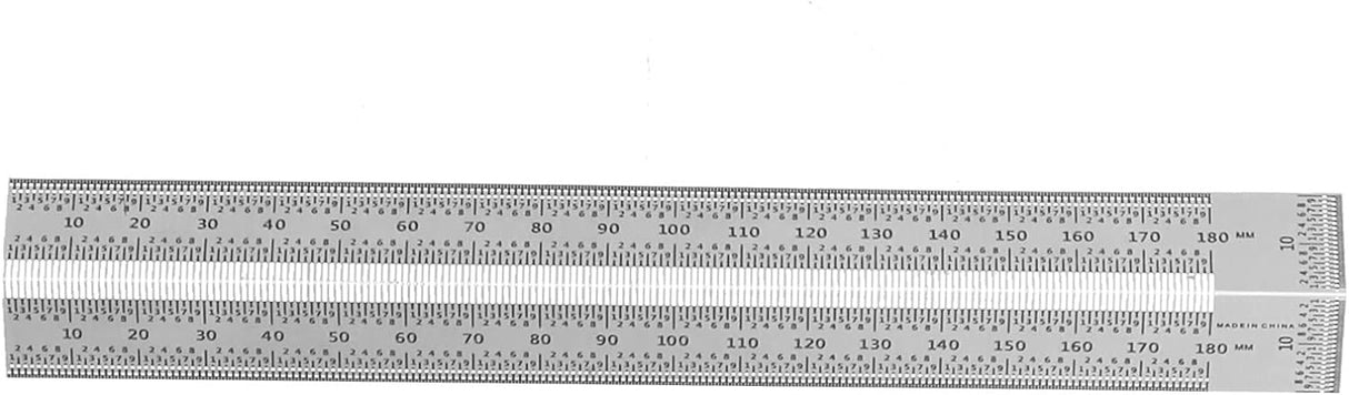 MARKING / SCRIBING RULER | STAINLESS STEEL | SQUARE | 180 MM (SR180)