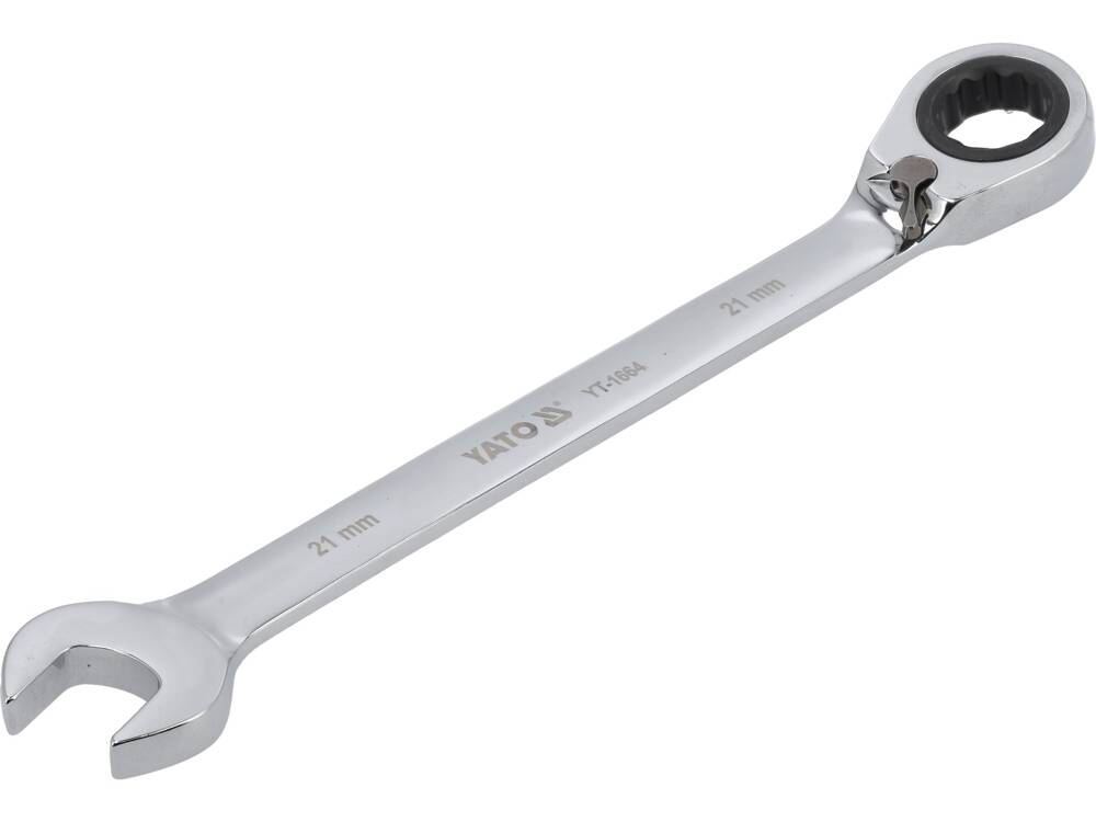 RATCHET COMBINATION WRENCH 21MM (YT-1664)