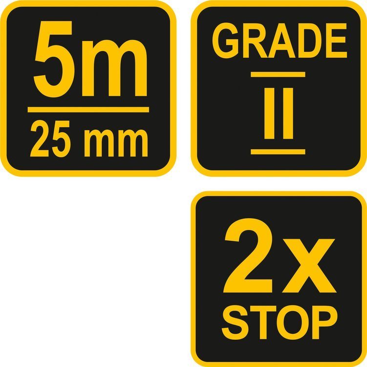 MEASURING TAPE 5M X 25 MM (10063)