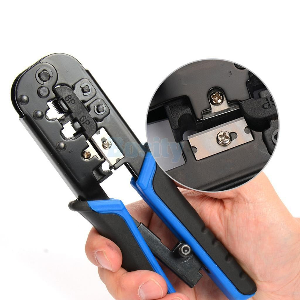 CRIMPING PLIERS FOR CONNECTORS | RJ11, RJ12 AND RJ45 (CP005)