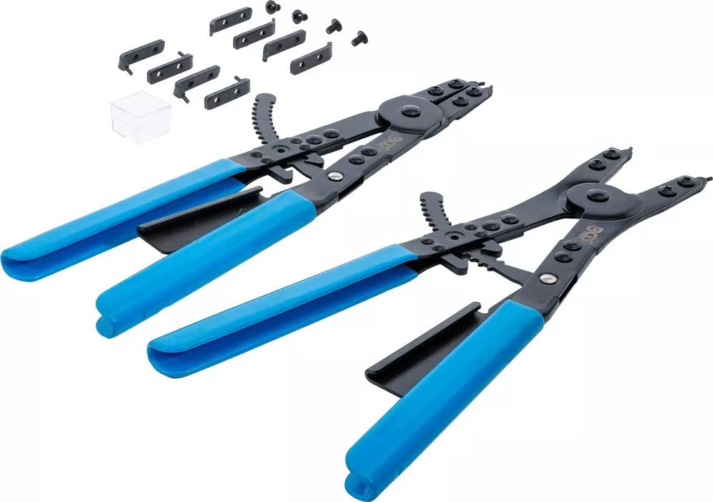 CIRCLIP PLIERS SET | FOR TRUCKS / COMMERCIAL VEHICLES | EXCHANGEABLE TIPS | 400 MM (478)