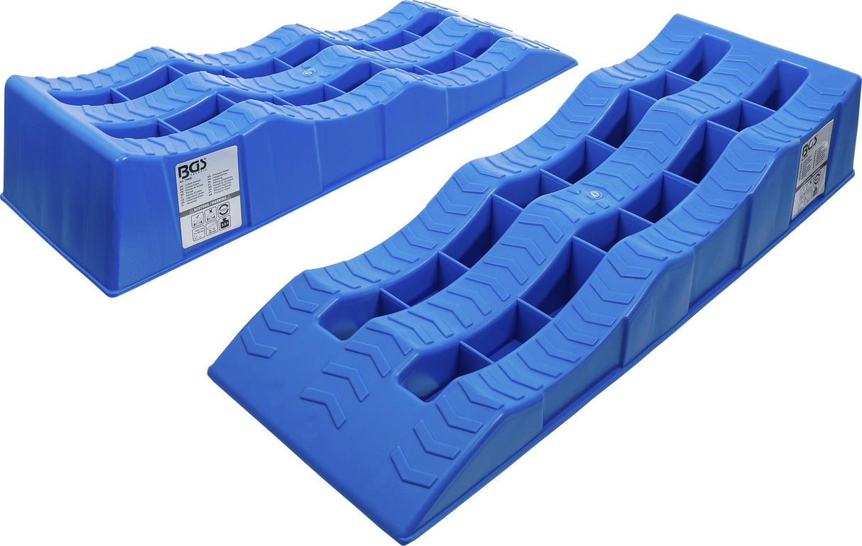 RAMP SET | PLASTIC | WITH 3 DRIVE-ON HEIGHTS | 2 PCS. (74402)