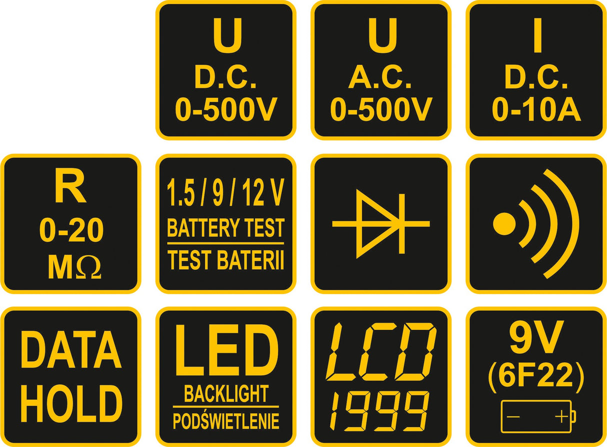 DIGITAL MULTIFUNCTION TESTER (81774)