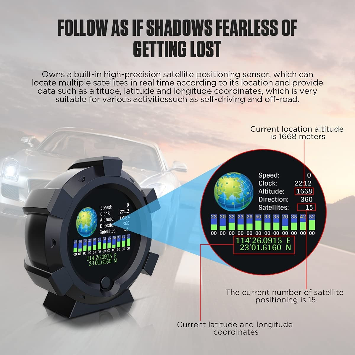 SMART GPS INCLINOMETER (SK095)
