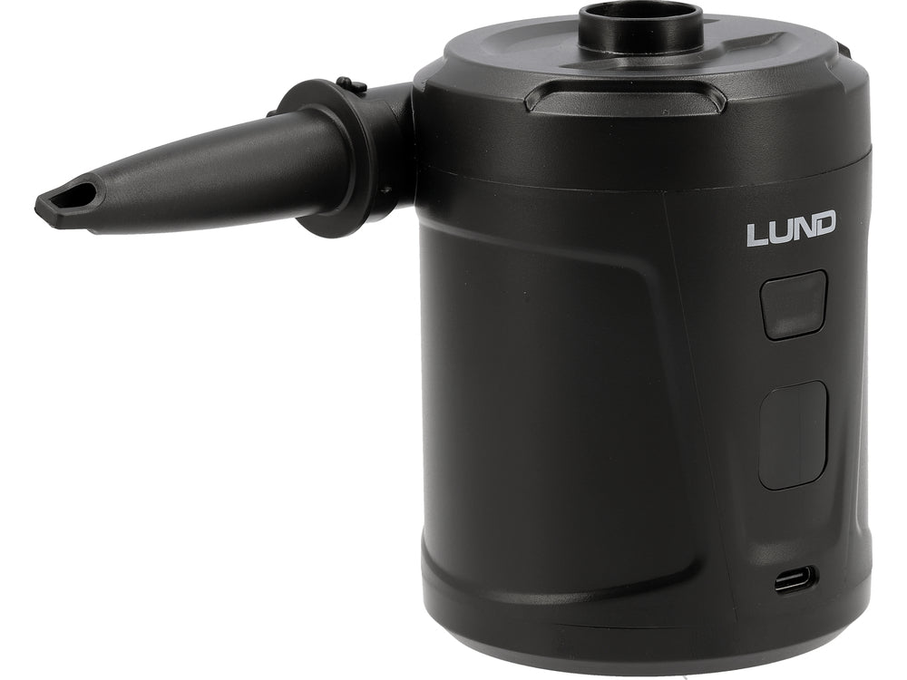 RECHARGEABLE AIR PUMP FOR MATTRESSES, BOATS, ETC. | 280L/MIN (82150)
