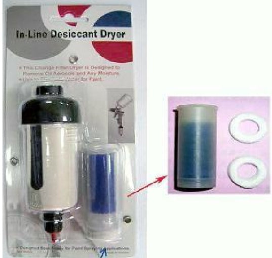 MOISTURE FILTER WITH EXTRA CARTRIDGE 1/4" (WC2618A)