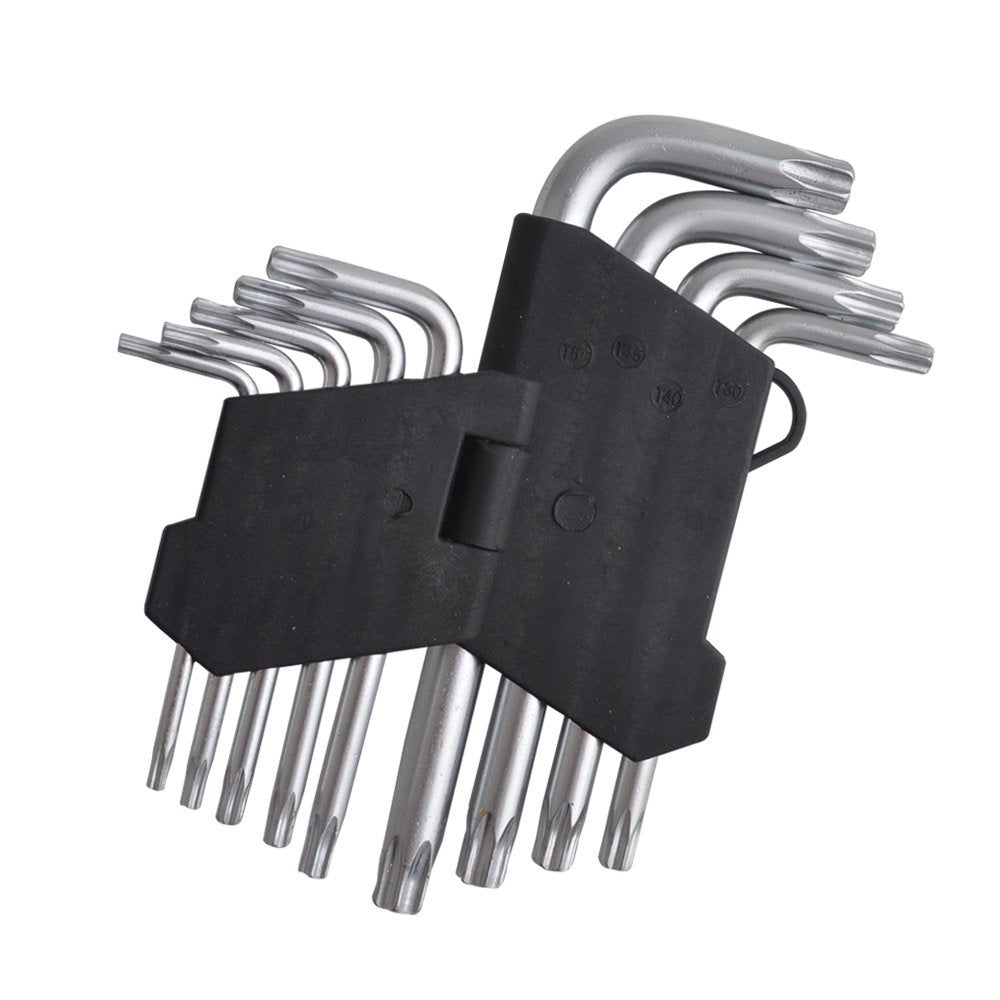 BENT WRENCH SET | T-STAR (TORX) T10 - T50 | 9 PCS. (ES10698)
