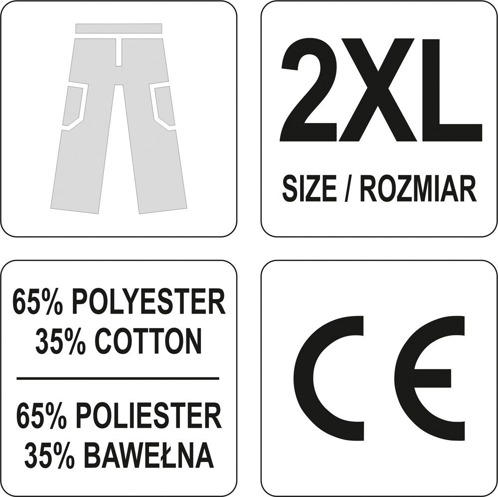 Työhaalarit | XXL-koko (YT-80289)