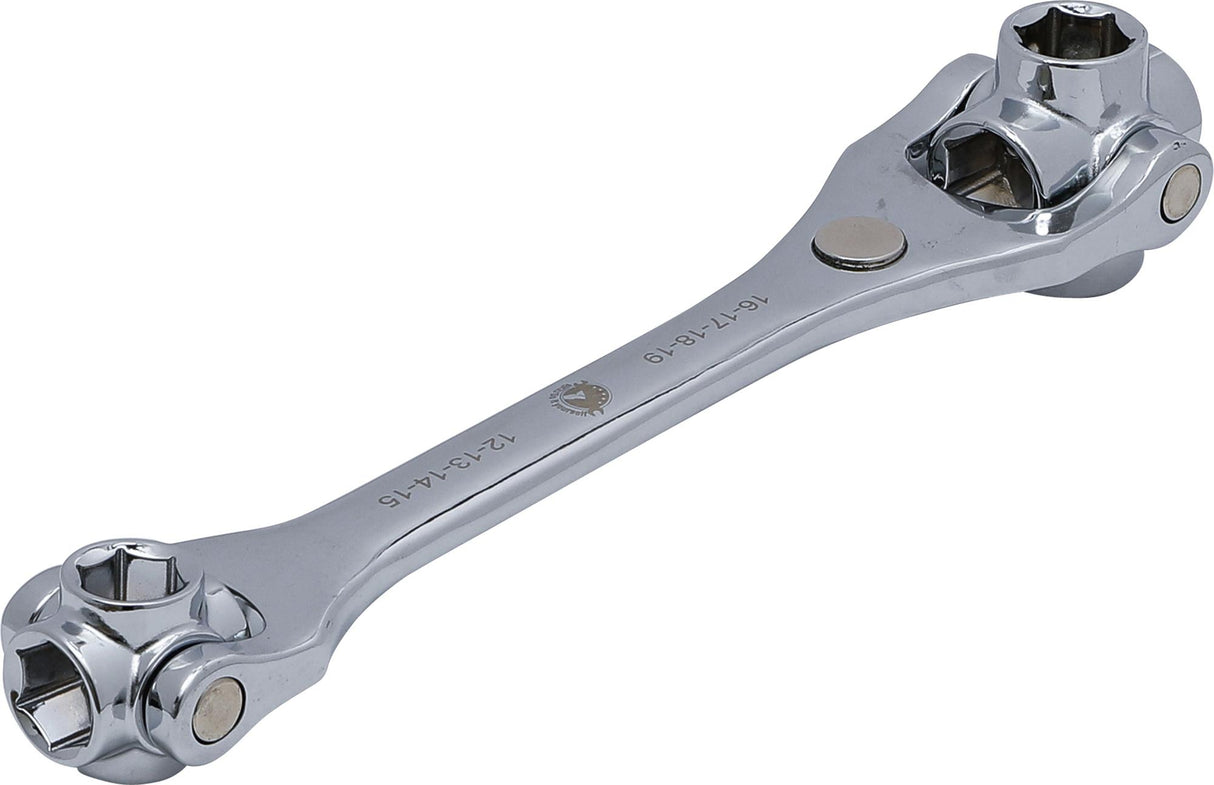 SPECIAL WRENCH | 8-IN-1 | HEXAGON 12 - 19 MM (7075)