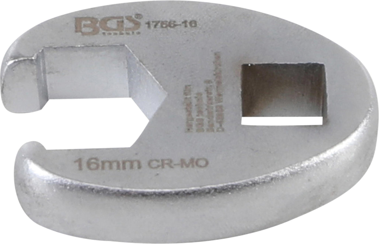 CROWFOOT SPANNER | 10 MM (3/8") DRIVE | 16 MM (1756-16)