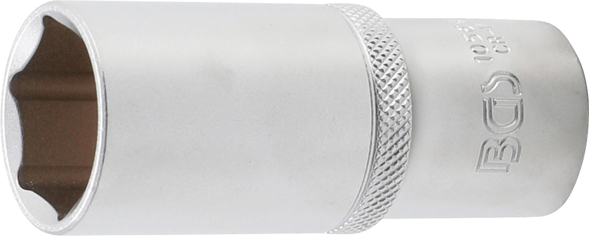 SOCKET, HEXAGON, DEEP| 12.5 MM (1/2") DRIVE| 24 MM (10564)