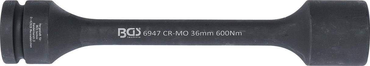 TORSION IMPACT SOCKET, HEXAGON | 25 MM (1") DRIVE | 36 MM | 600 NM (6947)