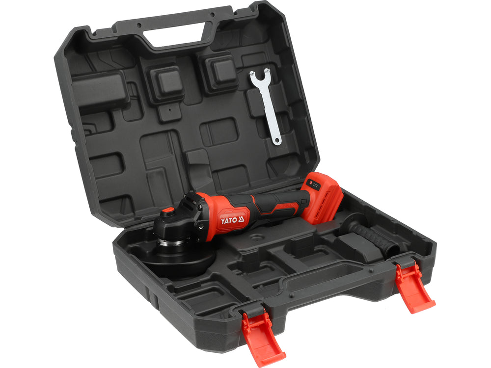 CORDLESS ANGLE GRINDER | SOFT START | 18V | 125 MM | WITHOUT BATTERIES (YT-828256)