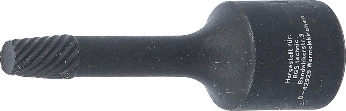 TWIST SOCKET (SPIRAL PROFILE) / SCREW EXTRACTOR | 10 MM (3/8") DRIVE | 6 MM (5281-6)