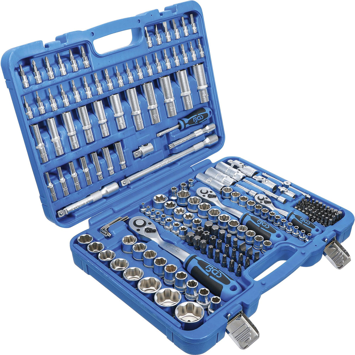 SOCKET SET SUPER LOCK | 6.3 MM (1/4") / 10 MM (3/8") / 12.5 MM (1/2") DRIVE | 192 PCS. (2292)