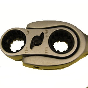REVERSIBLE RATCHET WRENCH, METRIC/IMPERIAL 48 IN 1, 8-19 MM AND 5/16"-3/4" (RD0701)