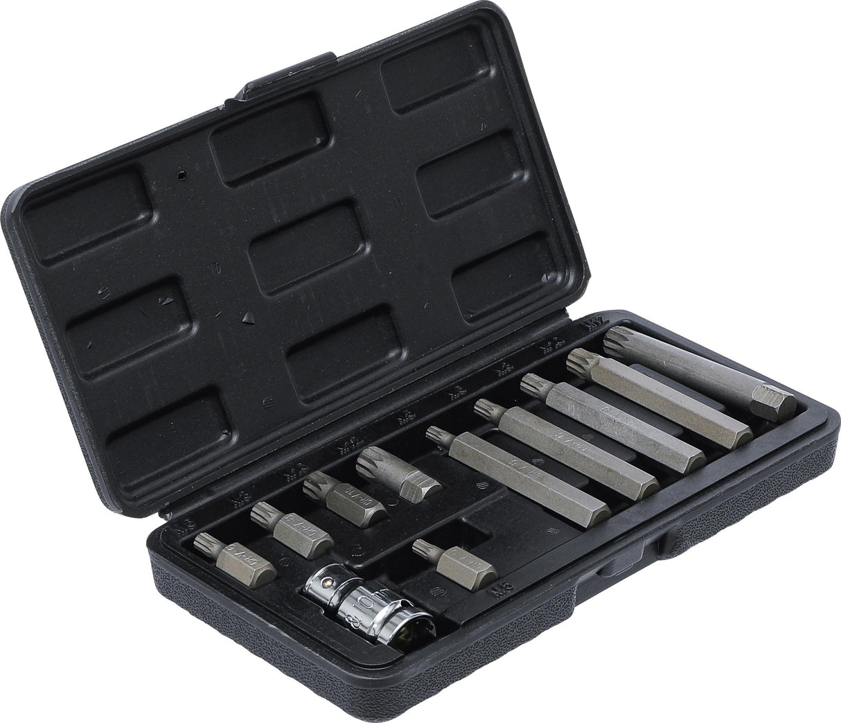 BIT SET | 10 MM (3/8") DRIVE | SPLINE (FOR XZN) | 11 PCS. (5030)