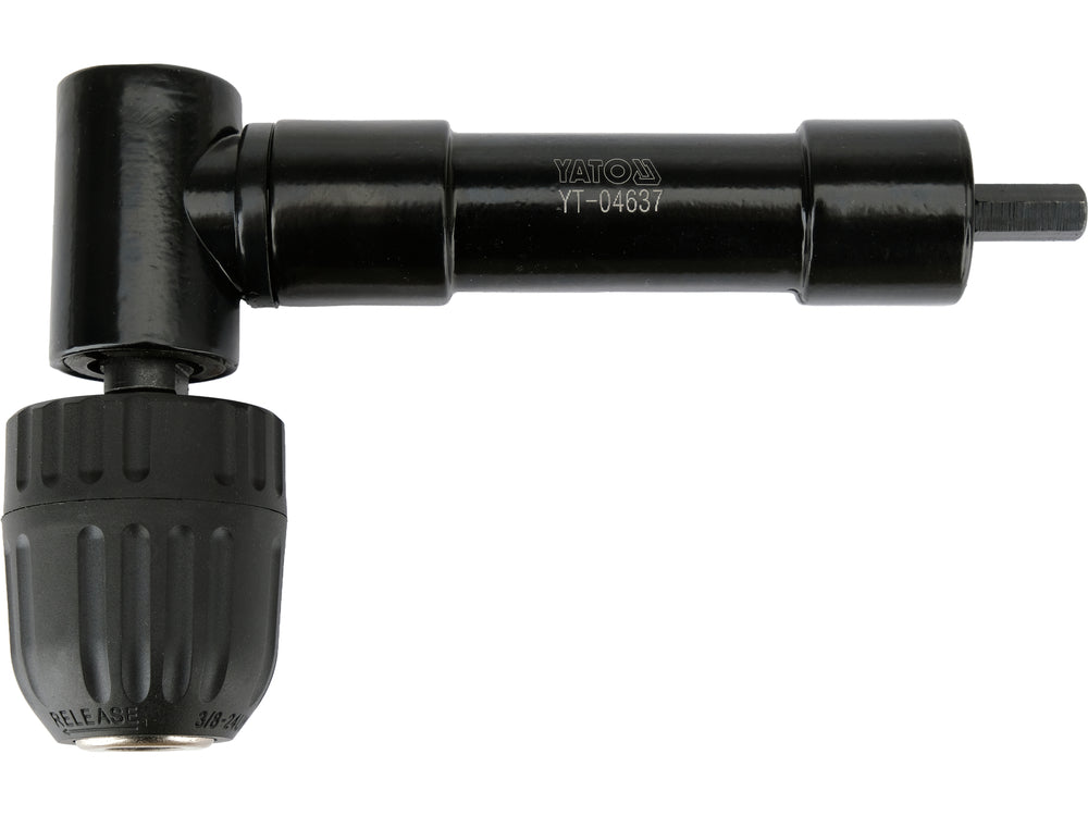 RIGHT ANGLE DRILL ATTACHMENT | 0.8 - 10 MM | 3/8" (YT-04637)
