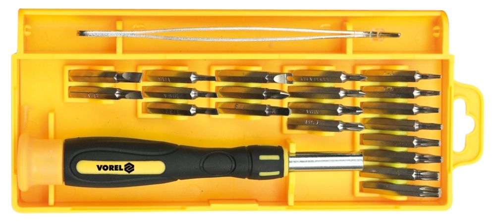 PRECISION SCREWDRIVER BIT SET 22PCS (64395)