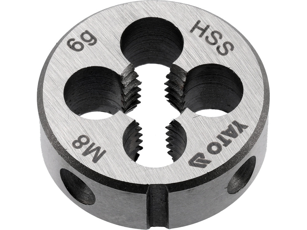 ROUND THREAD DIE M8 HSS M2 (YT-2965)