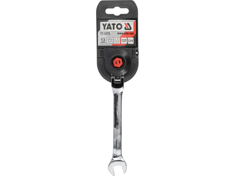 FLEX. RATCHET COMBINATION WRENCH 13MM (YT-1679)