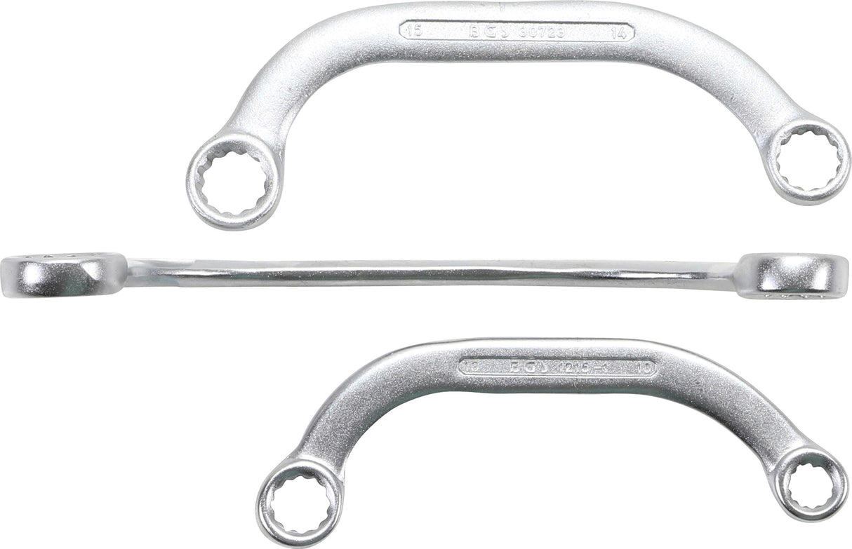 OBSTRUCTION RING SPANNER SET | 10X13 - 17X19 MM | 3 PCS. (1215)