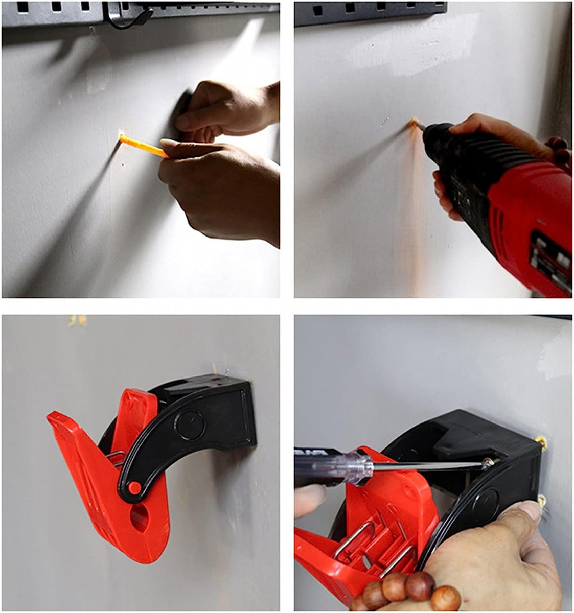 CLAMP SET | HEAVY DUTY ABS+STAINLESS STEEL | 4 PCS. (MC4S)