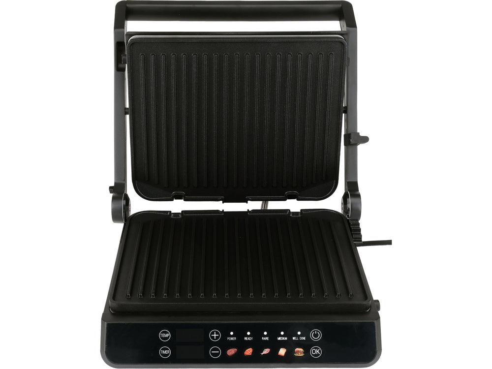 ELECTRIC GRILL, WAFFLE MAKER 2IN1 2000W, LED CONTROL PANEL (67440)