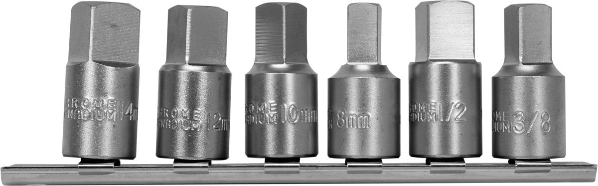 DRAIN PLUG KEY SET 3/8" (YT-05997)
