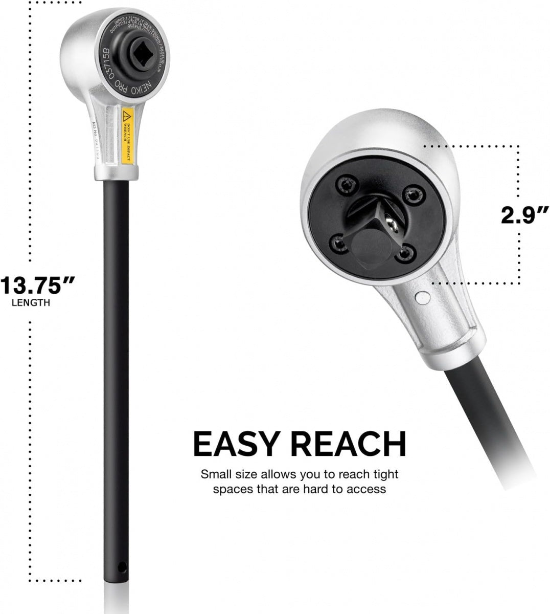 TORQUE MULTIPLIER | 12.5 MM (1/2") + 20 MM (3/4") (TMP12)