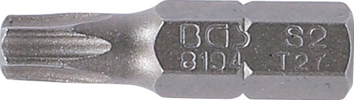 BIT | LENGTH 25 MM | 6.3 MM (1/4") DRIVE | T-STAR (FOR TORX) T27 (8194)