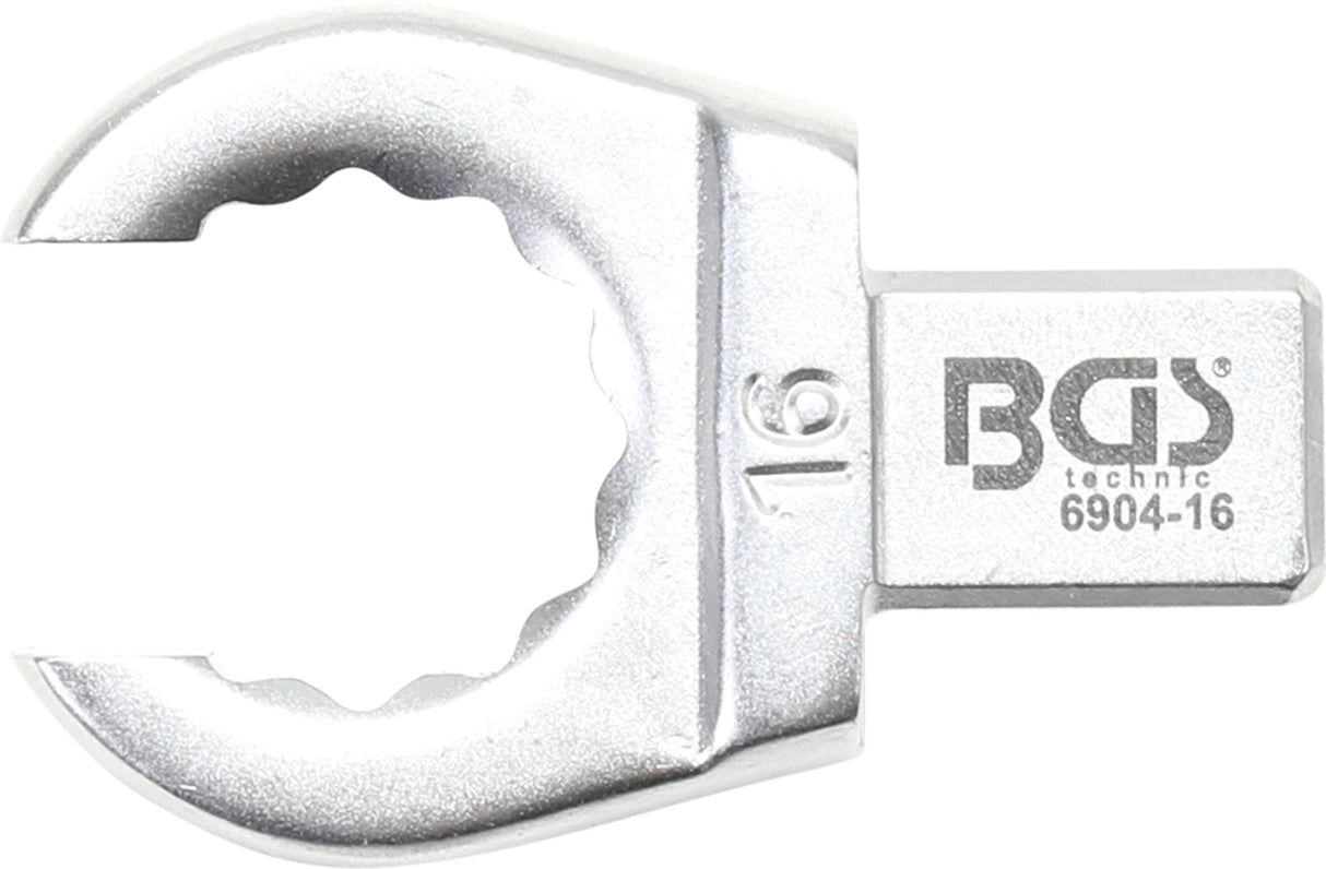 PUSH FIT RING SPANNER | OPEN TYPE | 16 MM | SQUARE SIZE 9 X 12 MM (6904-16)