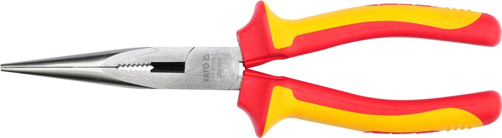 INSULATED LONG NOSE PLIERS 200MM VDE (YT-21155)