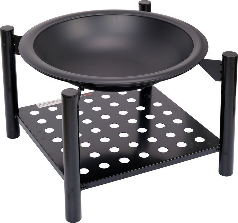 STEEL STOVE | GRATE | WITH FIREWOOD HOLDER | 50 CM (99713)
